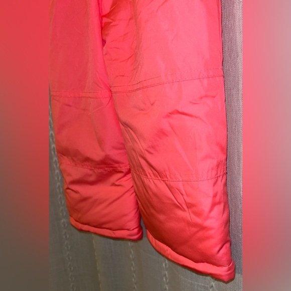 Carter’s pink/peach snow overall pants. Sz 4T - Picture 5 of 11